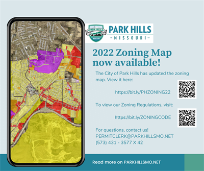 2022 City of Park Hills Zoning Map Now Available!