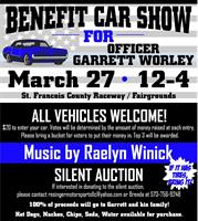 Benefit Car Show for Officer Garrett Worley