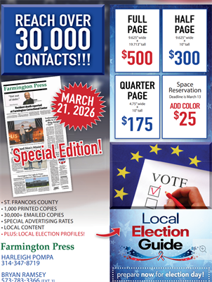 Reach 30,000+ Local Voters in the Daily Journal Election Guide