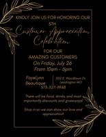 FayeLynn Beautique Salon & Spa Celebrates 5 Years with Customer Appreciation Event