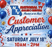 National TV Customer Appreciation Day