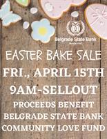 Easter Bake Sale!
