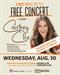 FREE Concert Featuring Courtney Cole