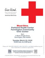 Parkland Health Center to Host Blood Drive