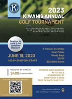 2023 Kiwanis Annual Golf Tournament