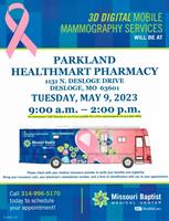3D Digital Mobil Mammography Services at Parkland Health Mart Pharmacy