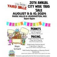 Park Hills - Leadington Chamber of Commerce Announces Change in City Wide Yard Sale Organizer