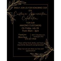 FayeLynn Beautique Salon & Spa Celebrates 5 Years with Customer Appreciation Event