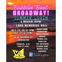 Event Announcement: Babblin’ Bout Broadway: Summer Lovin’
