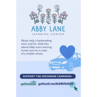 Abby Lane Learning Center Requests Community Support for Local Family in Need