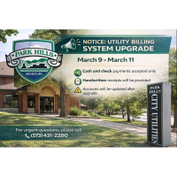 City of Park Hills Announces Utility Billing System Upgrade