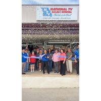 National TV Sales & Rental Celebrates New Chamber Membership with Ribbon Cutting