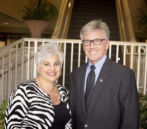 Dr. Kenneth Johns and Michele Frazier