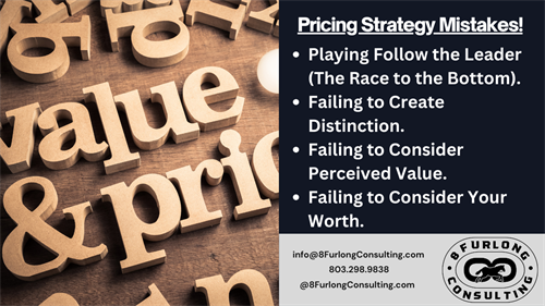 Pricing Strategy Mistakes