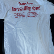 State Farm Screen Printed T-Shirts