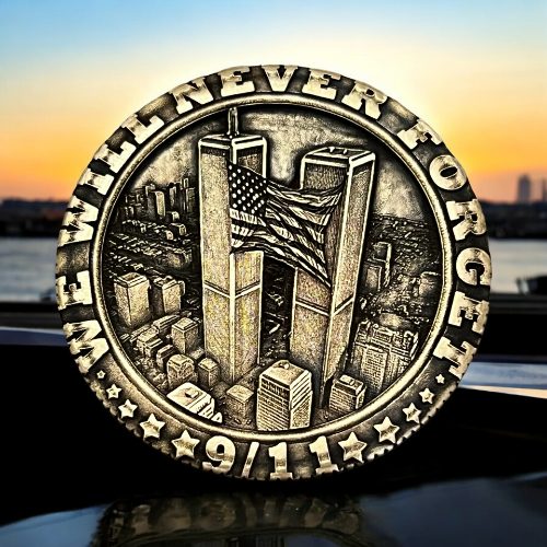 Custom Made Brass Challenge Coins 3