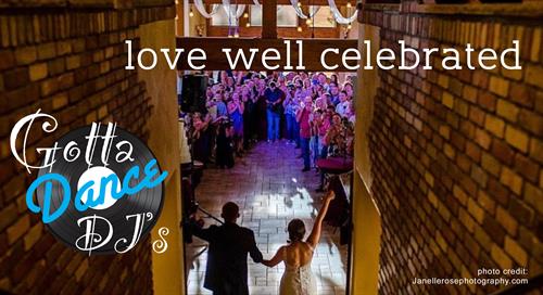 Love well celebrated...Not Your Typical Wedding DJ!