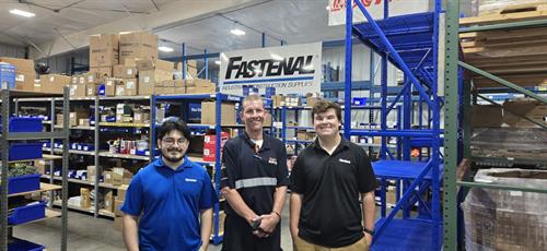 Fastenal are now on their 3rd delivery 