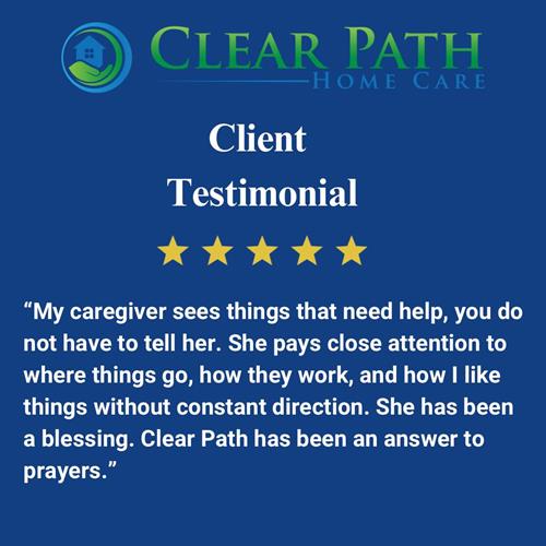 Client Testimonial 