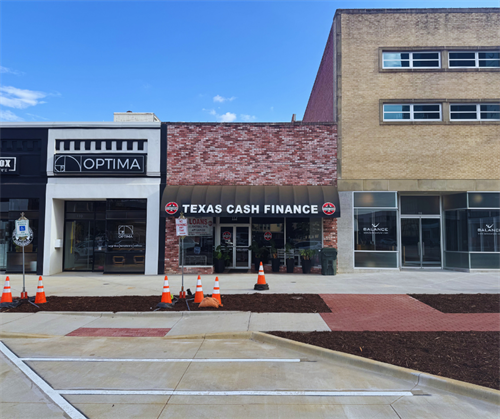 Texas Cash Finance located at 112 W Erwin St in Downtown Tyler, Texas