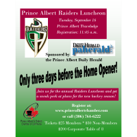 Prince Albert Raiders Luncheon