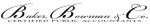 Baker, Bowman & Company