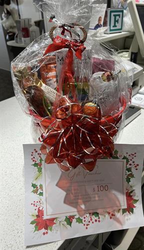 United Way Donation Basket 