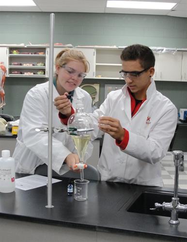 Bioscience College-NOW offers an associate degree along with a high school diploma.