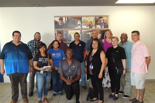 A tour we put on taking employment specialist through a Mister Car Wash location to learn more about what they do and ultimately send great job seekers their way