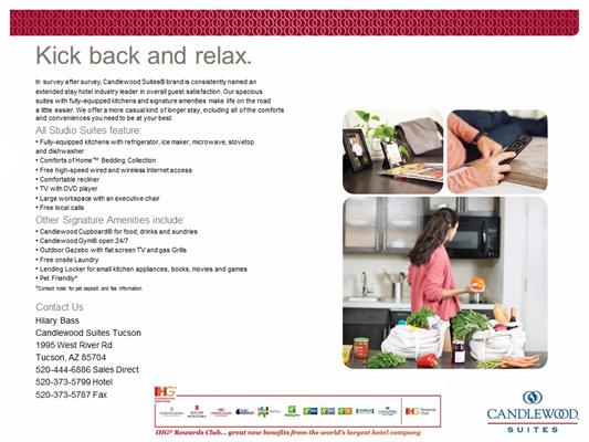 Candlewood Suites Tucson Candlewood Suites Tucson