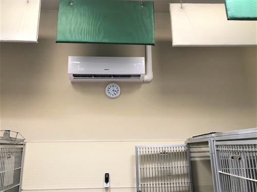 A ductless mini-split system might be the economical answer for your project.