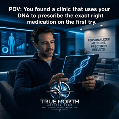 Pharmacogenetics to understand how your body metabolizes medications, no trial and error 