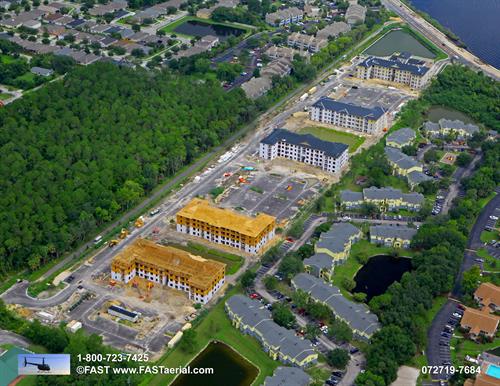 Ariel View of Property in Construction Phase Ariel View of Property in Construction Phase