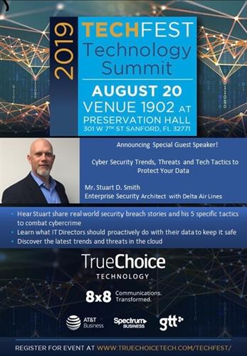 TrueChoice Technology TechFest August 20th 2019 TrueChoice Technology TechFest August 20th 2019