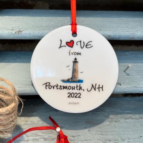 2022 Ornament- Portsmouth love