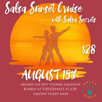Salsa Sunset Cruise with Salsa Secrets