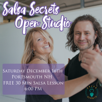 Dec. 16: Salsa Secrets Open Studio