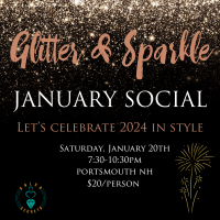 January Social-Glitter & Sparkle! at Salsa Secrets