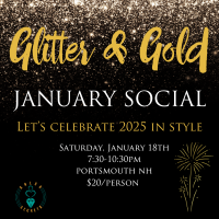 DANCE: January Social-Glitter & Gold at Salsa Secrets