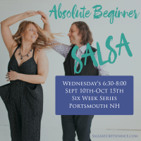 DANCE Absolute Beginner Salsa-Six Week Series