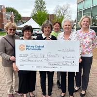 The Portsmouth Rotary Club Gives Step Up Parents $3,000 for Kinship Caregiver Support