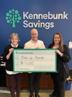 Kennebunk Savings Bank Foundation grants Step Up Parents $10,000 for Southern Maine expansion