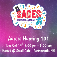 Aurora Hunting 101 @ Stroll Cafe