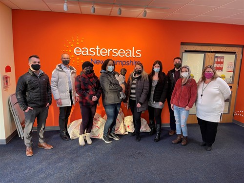 Brining some holiday joy to Easterseals families