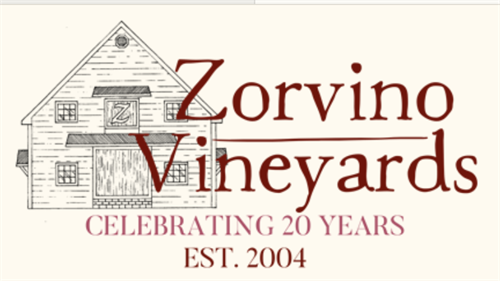 Variety of wines offered by Zorvino Vineyards