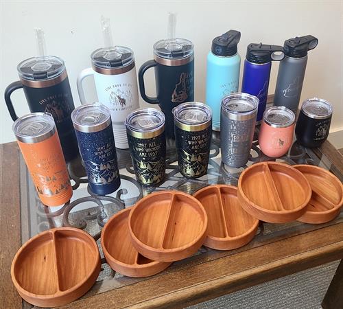 Knot Your Average Grain dba The Dapper Moose - engraved tumblers & woodworking