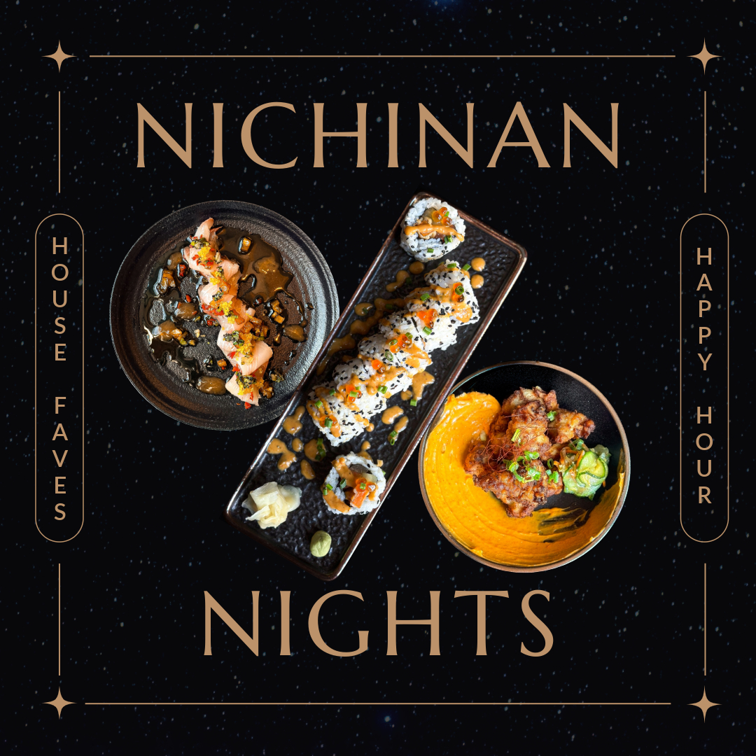 Nichinan Nights Happy Hour Feb 9, 2025 The Chamber Collaborative of