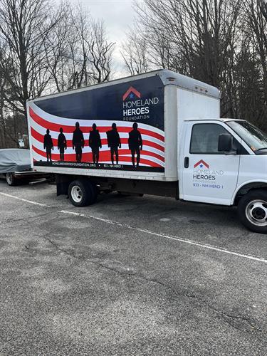 Our 2nd Homeland Heroes truck 