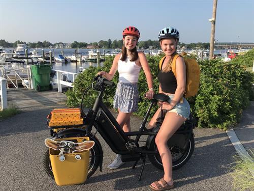 Seacoast EBikes on the road with the Specialized Globe cargo e-bike (Summer 2023)