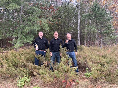 The Team from left to right: James Beaupre, PhD; Matthew Murphy; Larry Murphy